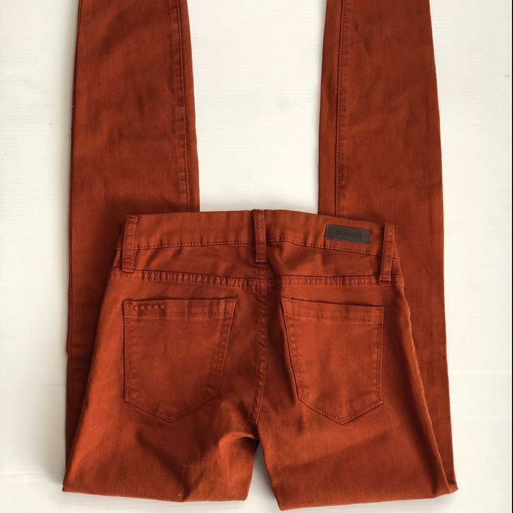Blank NYC Rust Denim Spray On Super Skinny Jeans - Picture 3 of 14